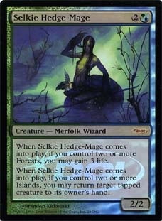 Selkie Hedge-Mage (DCI Foil)